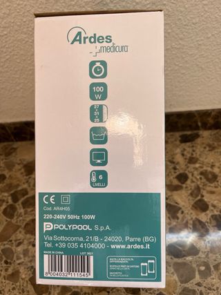 Calentador Pies Ardes 100W