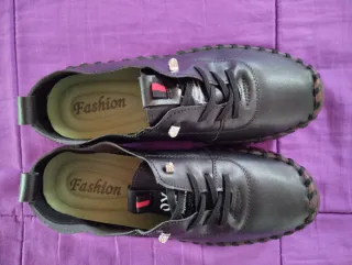 Zapatos mujer negros flexibles talla 41