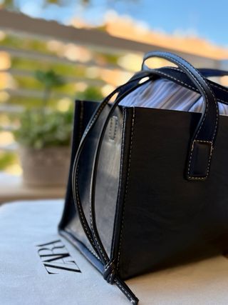 Bolso Zara Azul Marino