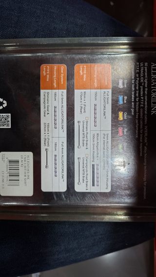 Conjunto Cabos ALLIGATORILINK Preto Novo