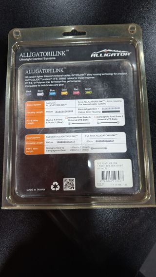 Conjunto Cabos ALLIGATORILINK Preto Novo