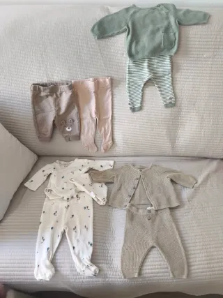 Lote Ropa Bebé 0-1 Mes Chico/Unisex