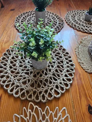 Lote manteles individuales decorativos