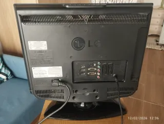 Televisión LG Negra