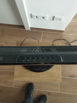 Televisión LG Negra