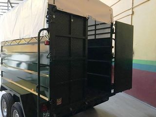 NUEVO: Remolque ganadero basculante