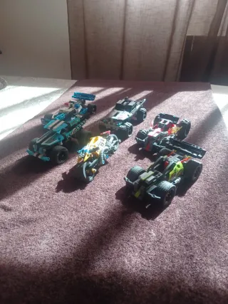 Lote de 6 vehículos de juguete lego