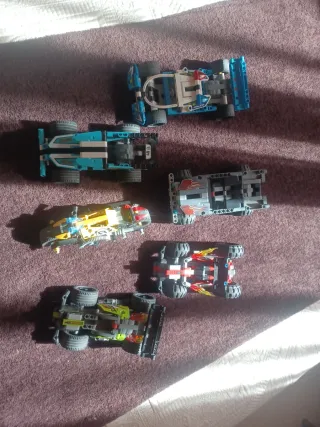 Lote de 6 vehículos de juguete lego