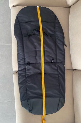 Saco Cubrepies Cybex Negro