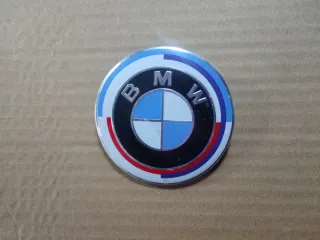 Logo BMW 82mm 50 Aniversario para maletero o capo