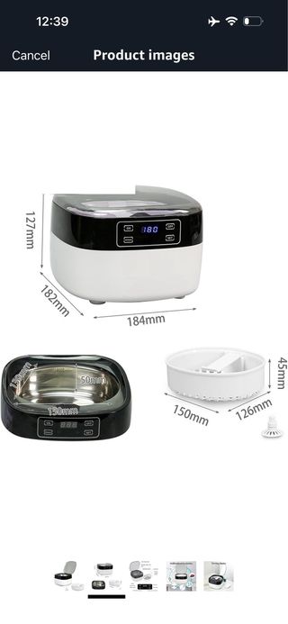 limpiador ultrasónico, Limpiador ultrasónico digit