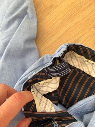 Traje comunión niño El Corte Inglés azul.