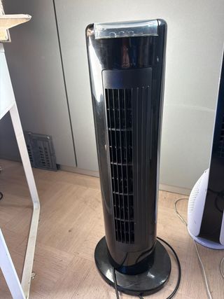 Ventilador de Torre Negro