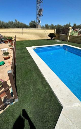 Césped artificial reciclado