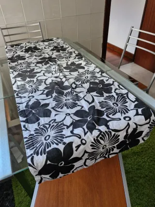 Lote de 3 caminos de mesa 100% algodón