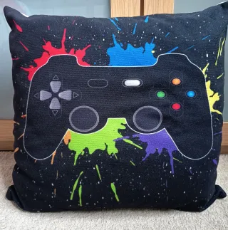 Cojín Gamer Estampado Multicolor
