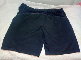 Pantalón corto hombre negro y beige..lote de 2