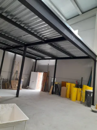 Estructura metálica industrial