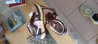 Nike Air Force One Rosa y Marrón