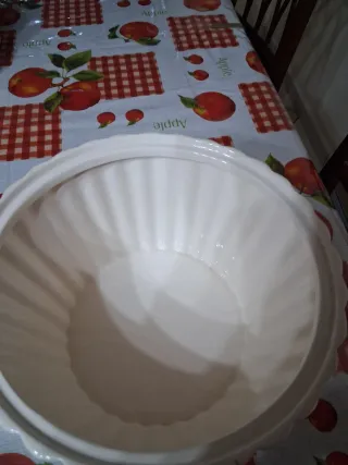 Porta cupcake in ceramica bianco