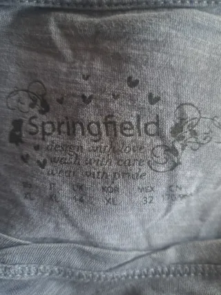 Lote 2 Camisetas Mujer Springfield y Zara