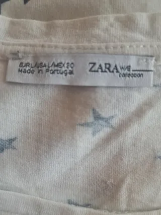 Lote 2 Camisetas Mujer Springfield y Zara