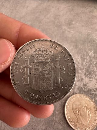 Gran lote de 4 monedas de plata