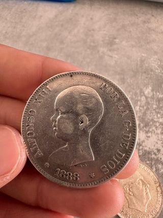 Gran lote de 4 monedas de plata