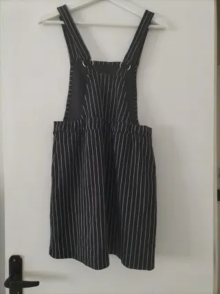 Pichi Bershka rayas blanco y negro Talla M