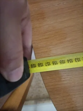 Mesa de comedor de madera extensible