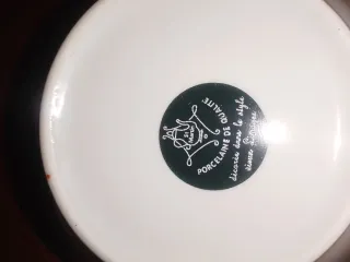 Piatto Limoges decorato floreale