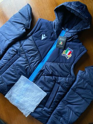 Bomber Italia Rugby Macron