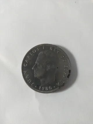 100 PTAS España + Kennedy Half Dollar