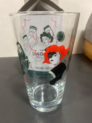 Vaso Voll-Damm x Carmela Caldart