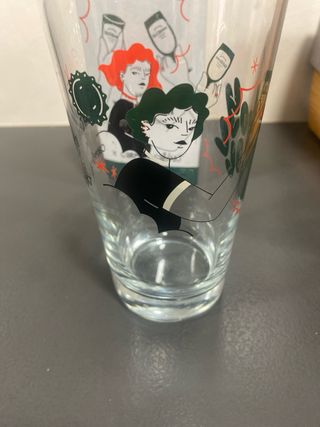 Vaso Voll-Damm x Carmela Caldart