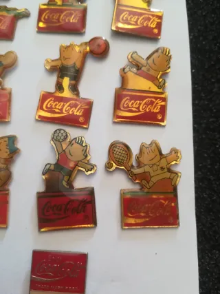 Lote Pins Coca-Cola Cobi 92