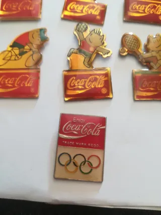 Lote Pins Coca-Cola Cobi 92