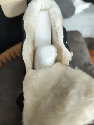 Botas ALOYLIBA Mujer Negro Beige