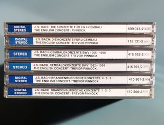 Bach: Conciertos de Brandemburgo y para Clave.