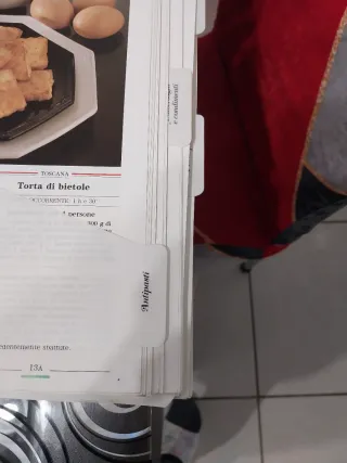 Raccolta di Ricette italiane de agostini vintage