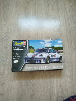 Maqueta Revell Porsche 934 RSR Martini Nivel 3