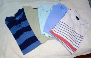 Lote 5 Camisetas Polo hombre Talla L