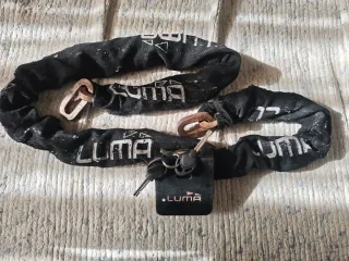 Cadena Antirrobo Luma 1.60m Acero Cementado*piton*