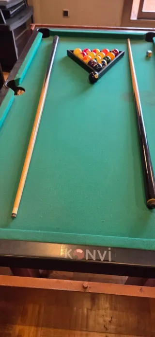 Mesa de comedor y billar