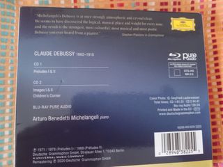 CD Debussy Préludes Arturo Benedetti Michelangeli