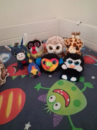 Lote Peluches Varios Animales