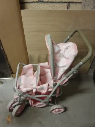 Sillita doble para muñecas y peluche