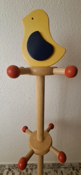 Perchero infantil J. Crane madera