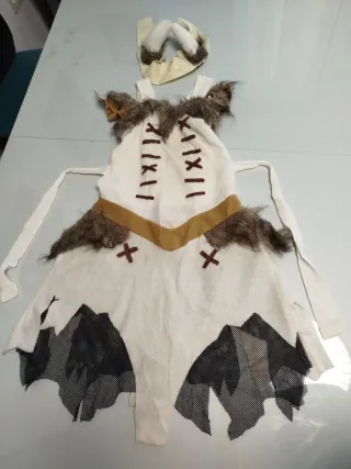 Disfraz infantil tribal 7-9 años.