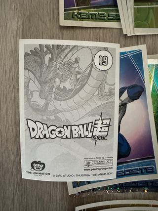 60 Cromos Dragon Ball Super Panini